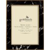Goldbuch Cornice per ritratto in metallo Marmo 13x18 cm nero