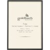 Goldbuch Cornice per ritratto in metallo Fine 10x15 cm antracite
