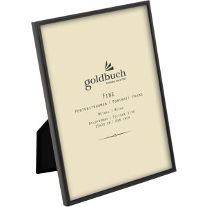 Goldbuch Cornice per ritratto in metallo Fine 15x20 cm antracite