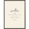 Goldbuch Cornice per ritratto in metallo Fine 15x20 cm antracite
