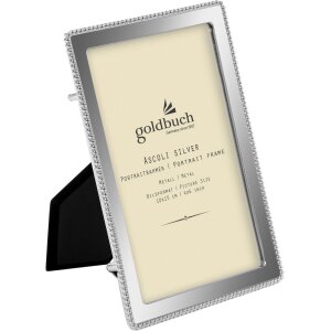Goldbuch Portafoto in metallo Ascoli argento 10x15 cm