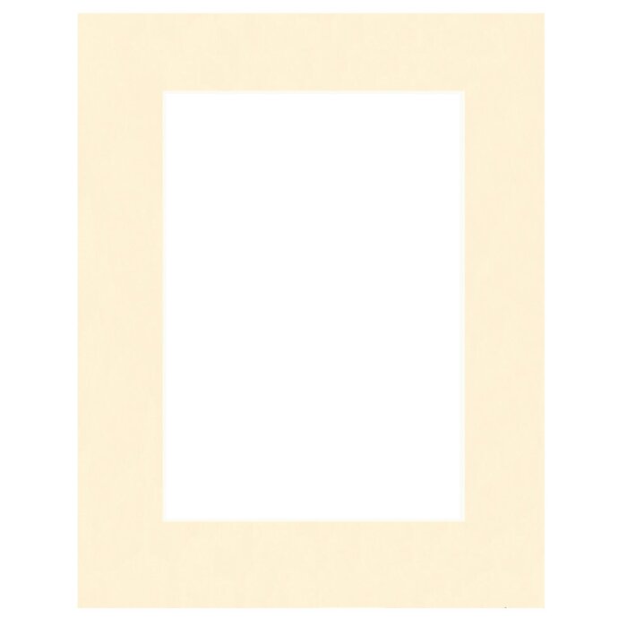 HNFD Passepartout su misura - Bianco Cotone (crema)