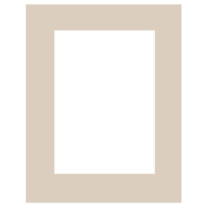 HNFD Passepartout su misura - Grigio Seta (beige-grigio)