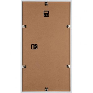 Henzo Cornice da galleria in legno Piano 8 foto 10x15 cm bianco 58x33 cm