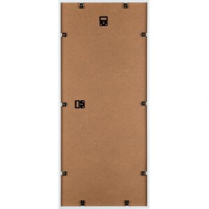 Henzo cornice in legno Piano 15 foto 10x15 cm bianco 35x85 cm