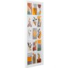 Henzo cornice in legno Piano 15 foto 10x15 cm bianco 35x85 cm