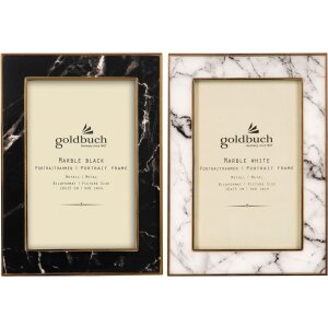 Cornice per ritratto in metallo Goldbuch Marble 10x15 cm...