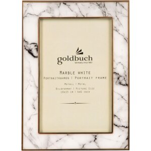 Cornice per ritratto in metallo Goldbuch Marble 10x15 cm...