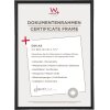 Walther cornice in plastica GALERIA 21x30 cm nero cornice per documenti DIN A4
