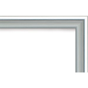 Walther cornice in plastica GALERIA 21x30 cm argento cornice per documenti DIN A4