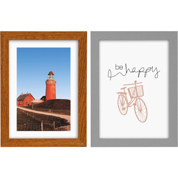 Goldbuch Portafoto Sylt da 10x15 cm a 20x30 cm grigio e marrone