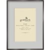 Goldbuch Portafoto in metallo Scuro nero con passe-partout da 10x10 cm a 15x20 cm