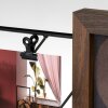 ZEP Photo Gallery Ercolano 5 foto 35x36 cm cornice in metallo-legno con clip