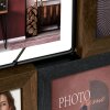 ZEP Photo Gallery Ercolano 5 foto 35x36 cm cornice in metallo-legno con clip