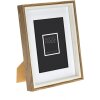 Cornice ZEP Palmi marrone 13x18 cm con passepartout 9x13 cm