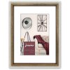 Cornice ZEP Palmi bianca 18x24 cm con passepartout 13x18 cm