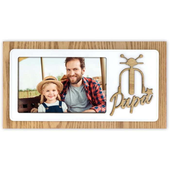 ZEP Portafoto in legno Marco 10x15 cm Papà