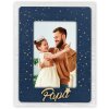 ZEP Cornice per foto in legno Astro Blue 10x15 cm Cornice per foto di papà