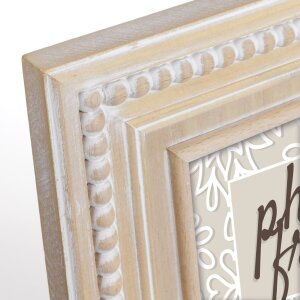 ZEP Cornice da galleria in legno Tika marrone 4 foto 10x15 cm (38x38 cm)