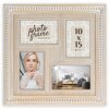 ZEP Cornice da galleria in legno Tika marrone 4 foto 10x15 cm (38x38 cm)