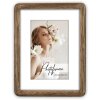 Cornice in legno ZEP Gressan marrone 30x40 cm con Passepartout 20x30 cm
