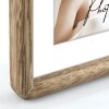 Cornice in legno ZEP Gressan marrone 30x40 cm con Passepartout 20x30 cm