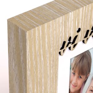 ZEP Cornice per foto in legno Blanca IT 10x15 cm Nonni