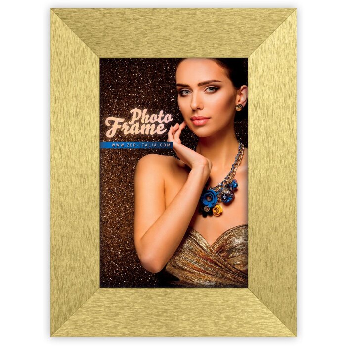 ZEP Cornice di legno Glam gold 13x18 cm