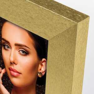 ZEP Cornice di legno Glam gold 13x18 cm