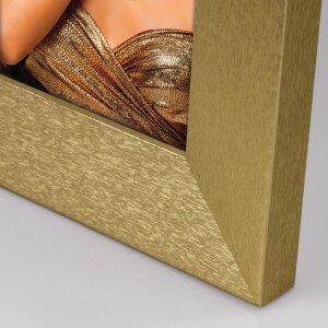 ZEP Cornice di legno Glam gold 13x18 cm