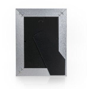 ZEP Cornice di legno Glam argento 10x15 cm