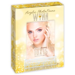 ZEP Portafoto glitterato Wynn Glitter oro 10x15 cm