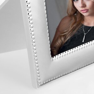 ZEP Cornice lucida Larino 20x25 cm argento lucido