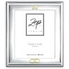 ZEP Cornice per ritratto in metallo Noto 15x20 cm argento lucido 50 anni