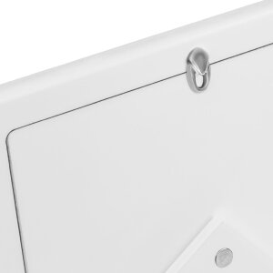 ZEP Cornice per ritratto in metallo Assisi Bianco 9x13 cm argento lucido