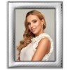ZEP Cornice per ritratto in metallo Assisi Bianco 20x25 cm argento lucido