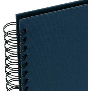 Album a spirale ZEP Blu nebbioso 25x25 cm 50 pagine nere