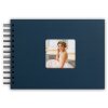 Album a spirale ZEP blu nebbioso 21x16 cm 50 pagine nere