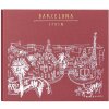 Panodia Album a spirale Excapade Barcelone 27,5x23,2 cm 60 pagine bianche