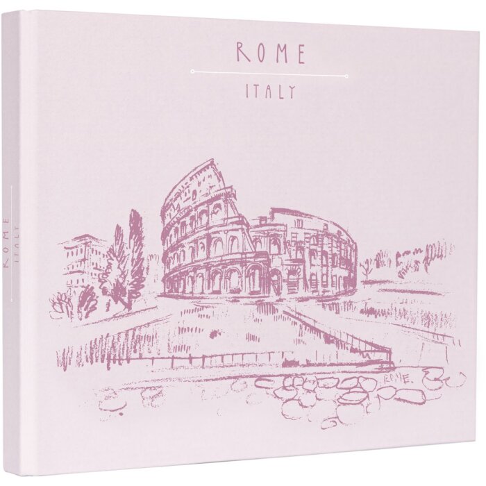Panodia Album a spirale Excapade Roma 27,5x23,2 cm 60 pagine bianche