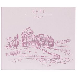 Panodia Album a spirale Excapade Roma 27,5x23,2 cm 60 pagine bianche