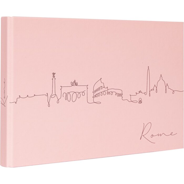 Album fotografico Panodia Roma 33,8x23,2 cm 60 pagine nere