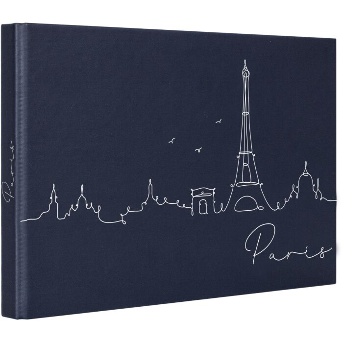 Album fotografico Panodia Paris 33,8x23,2 cm 60 pagine nere