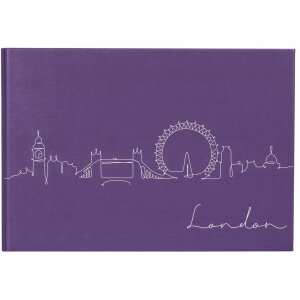 Album fotografico Panodia Londra 33,8x23,2 cm 60 pagine nere