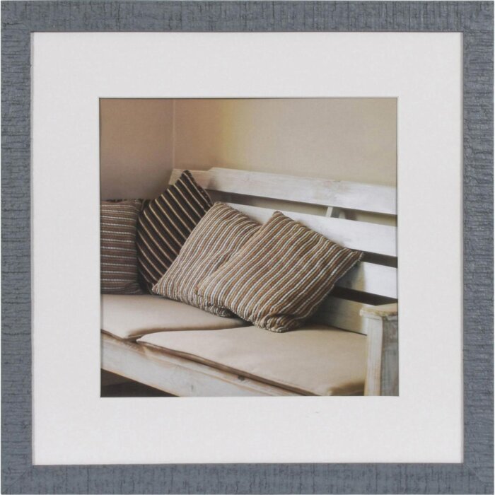 Henzo Cornice in legno Driftwood 50x50 cm blu