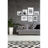 Henzo Set di cornici da parete Driftwood bianco 7 cornici per quadri