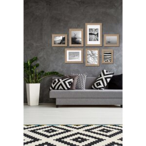 Henzo Set di cornici da parete Driftwood beige 7 cornici...