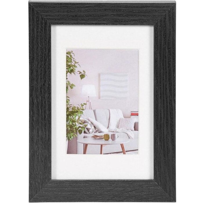 Cornice Henzo Modern 10x15 cm nero