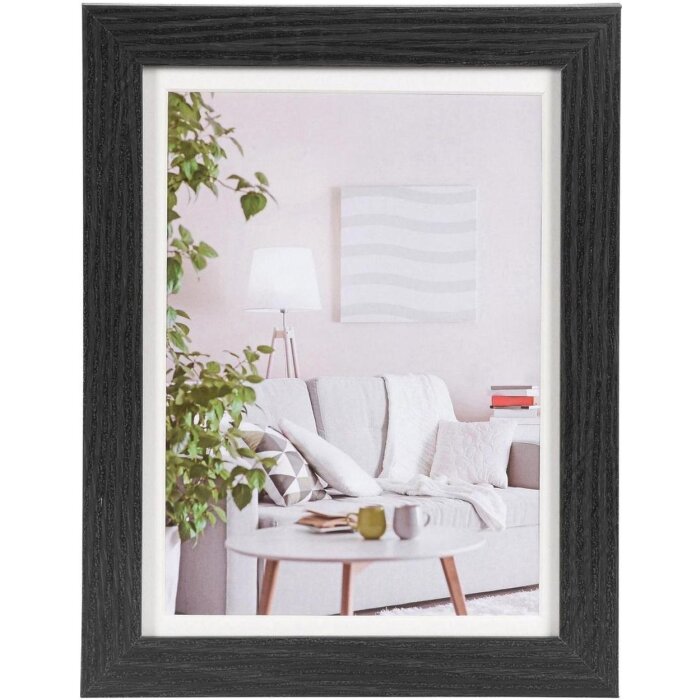 Henzo Cornice moderna 15x20 cm nero