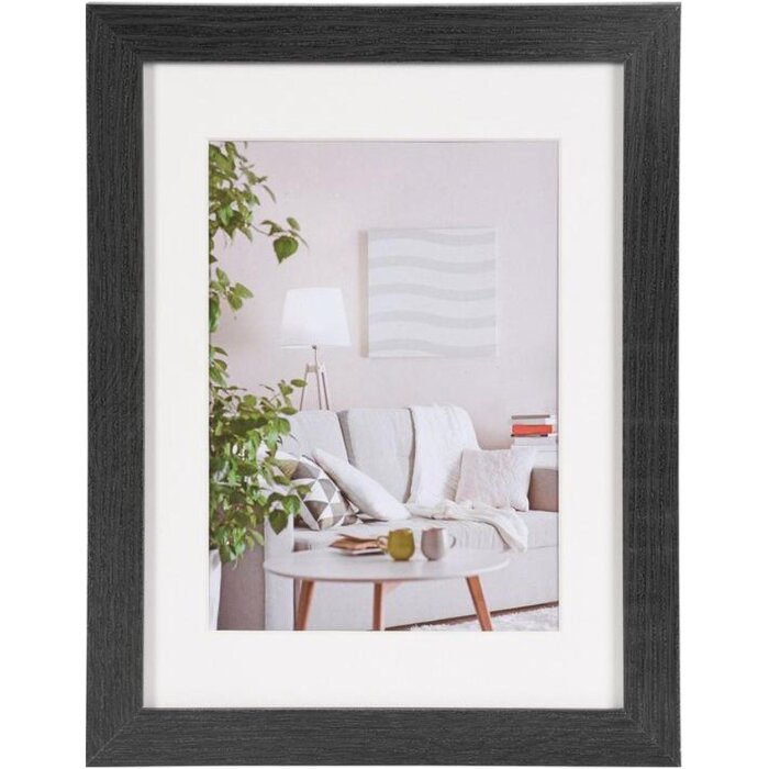 Henzo Cornice moderna 18x24 cm nero